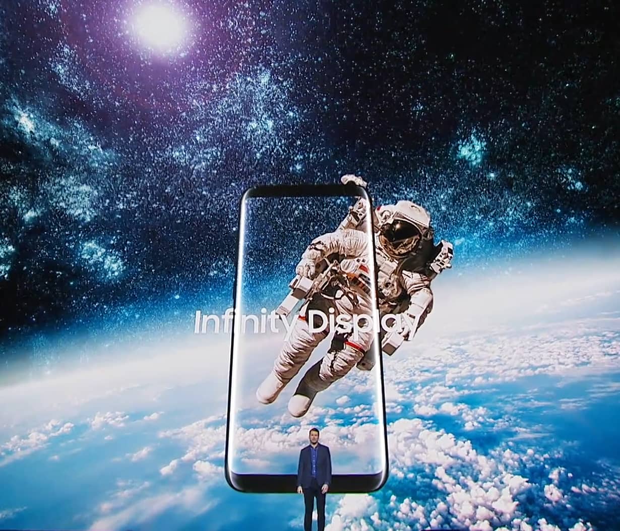 The innovative Infinity Display offers more viewing area without a bigger phone