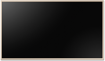 畫框式 TV。