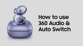 How to use 360 Audio & Auto Switch