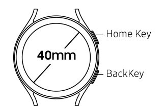 Samsung Galaxy Watch 4 Classic Bluetooth )44mm 46mm R870 R890 EB-BR890ABY  SM-R870 SM-R890 Battery 361mAh Watch4 B R875