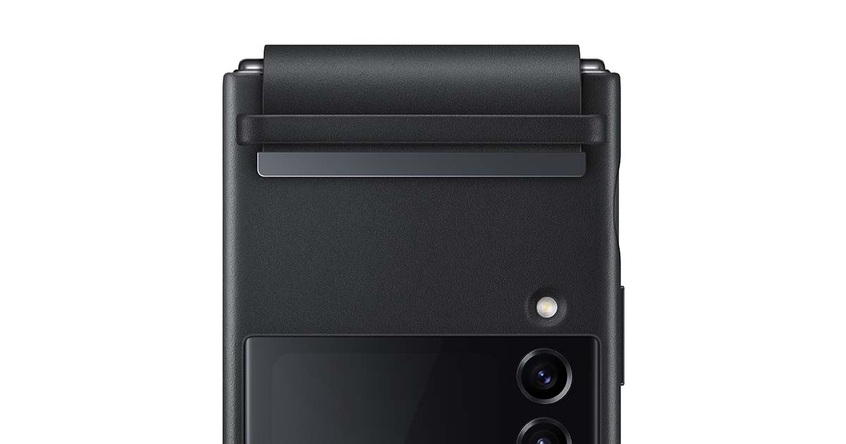 Funda protectora Samsung Galaxy Z Flip 4 (negro) 