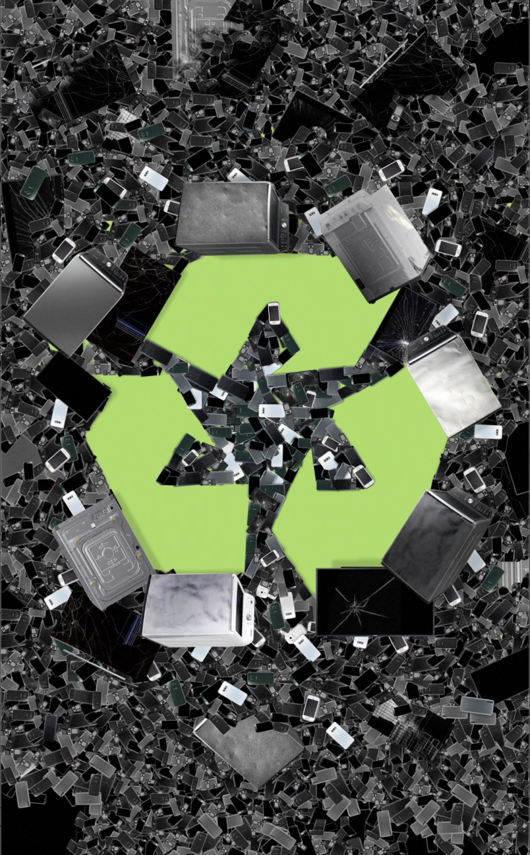 Sustainable 2024 agenda - recycled paper - World