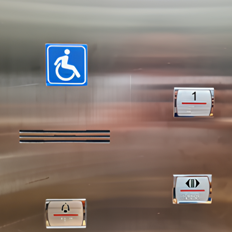 Accessible elevator buttons