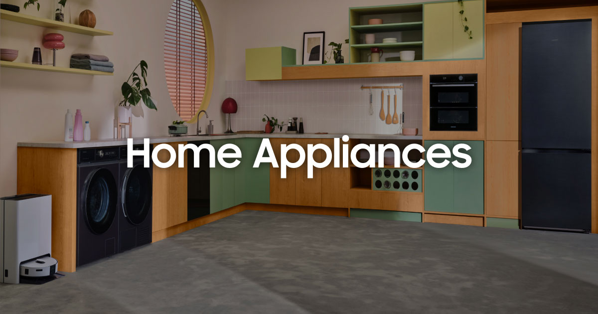 Home Appliances Sustainability in Our Products Focus