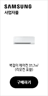 벽걸이 에어컨 31.7㎡ (리모컨 포함)